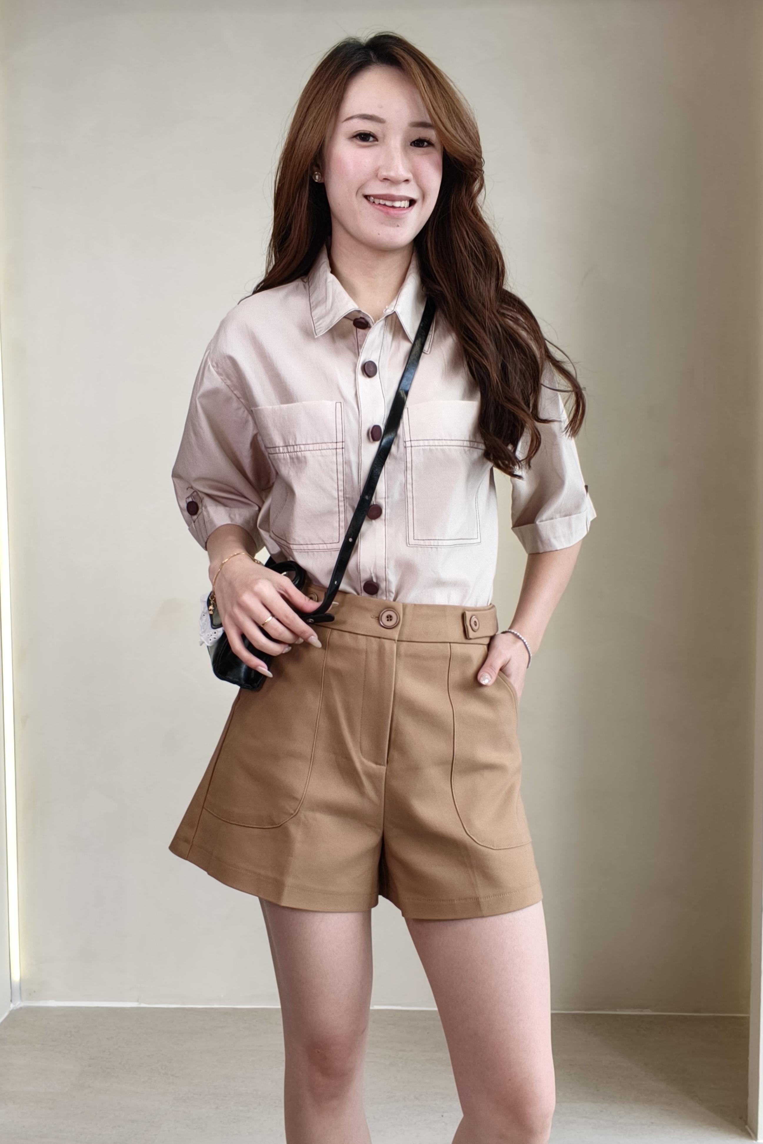 588393 Avery Tailored Utility Shorts