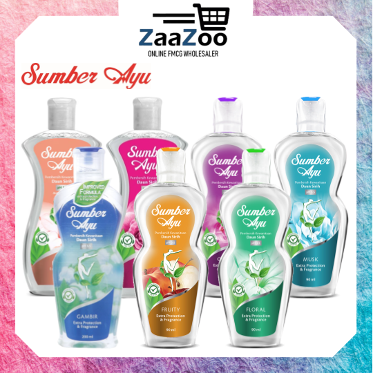 Sumber Ayu Pembersih Kewanitaan Daun Sirih 90ml/200ml - Gambir