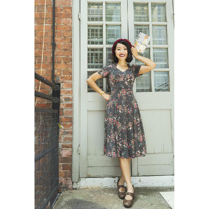 (SOLD OUT)1940s War Time Sweetheart Day Dress(FM104)
