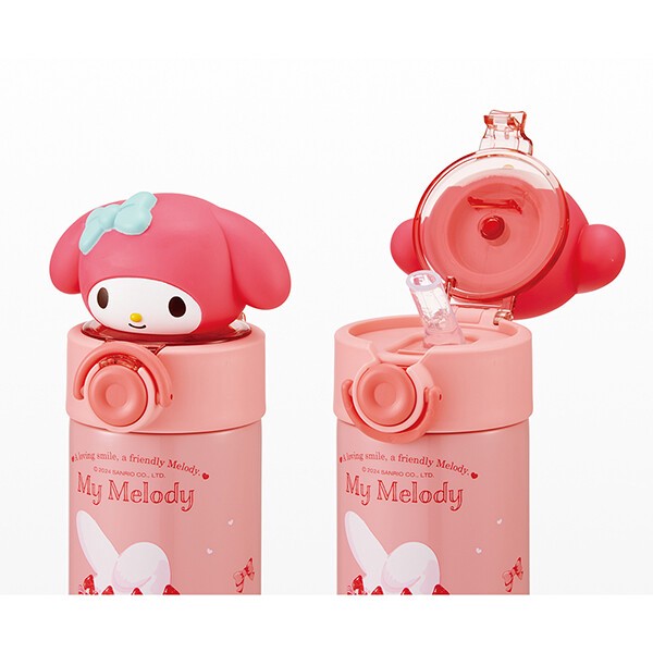 🆕【⭐訂購⭐】 🇯🇵日本直送 🌀#Skater #Sanrio 不銹鋼吸管保溫水壺 (420ml)🌀 [PLGD-0084] [260825]