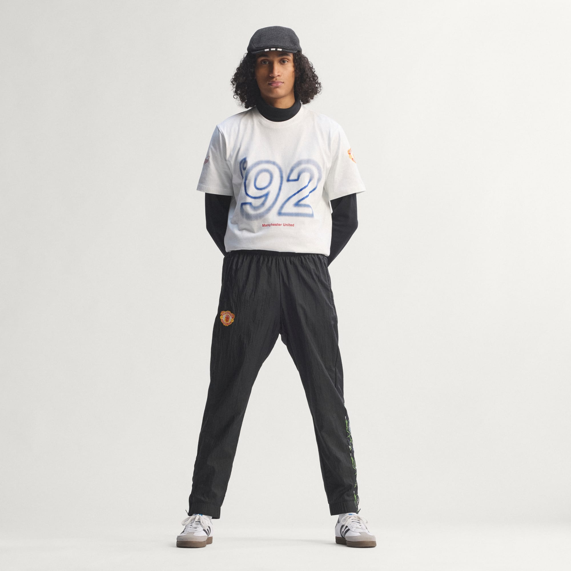 經典休閒美學  ⚽ Adidas Originals Manchester United 曼聯 1991/92 短袖T-Shirt JM5499