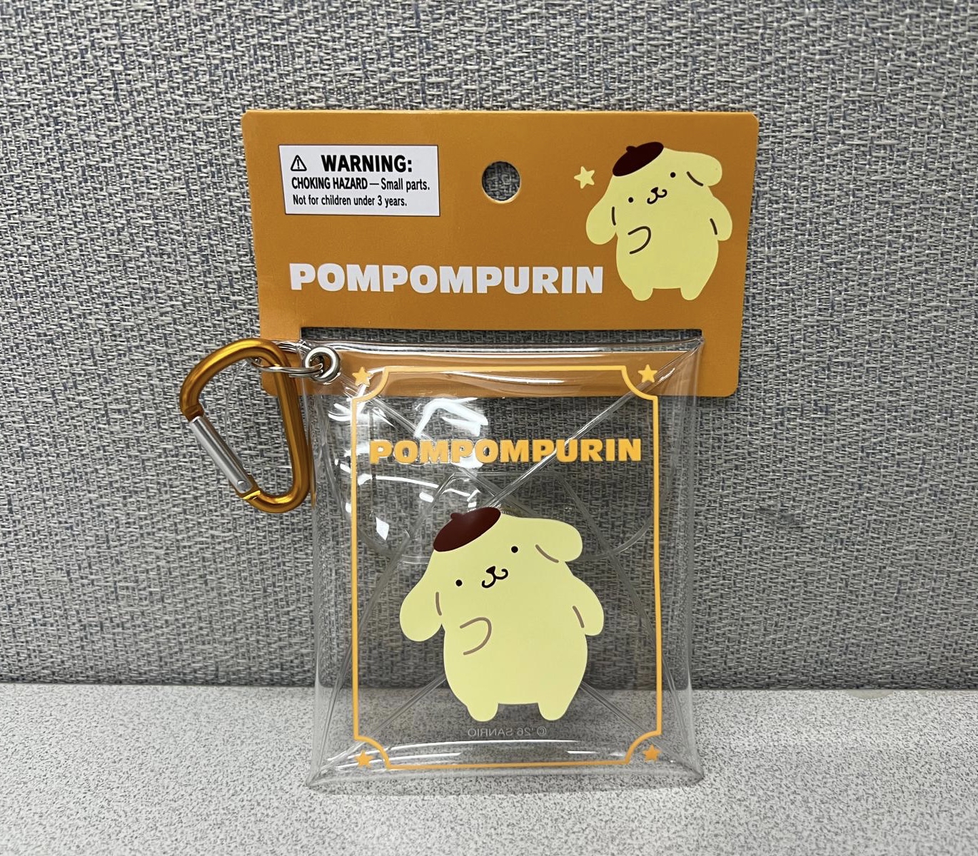 🎌日本直送🎌Sanrio 卡通 爬山扣連透明萬用袋