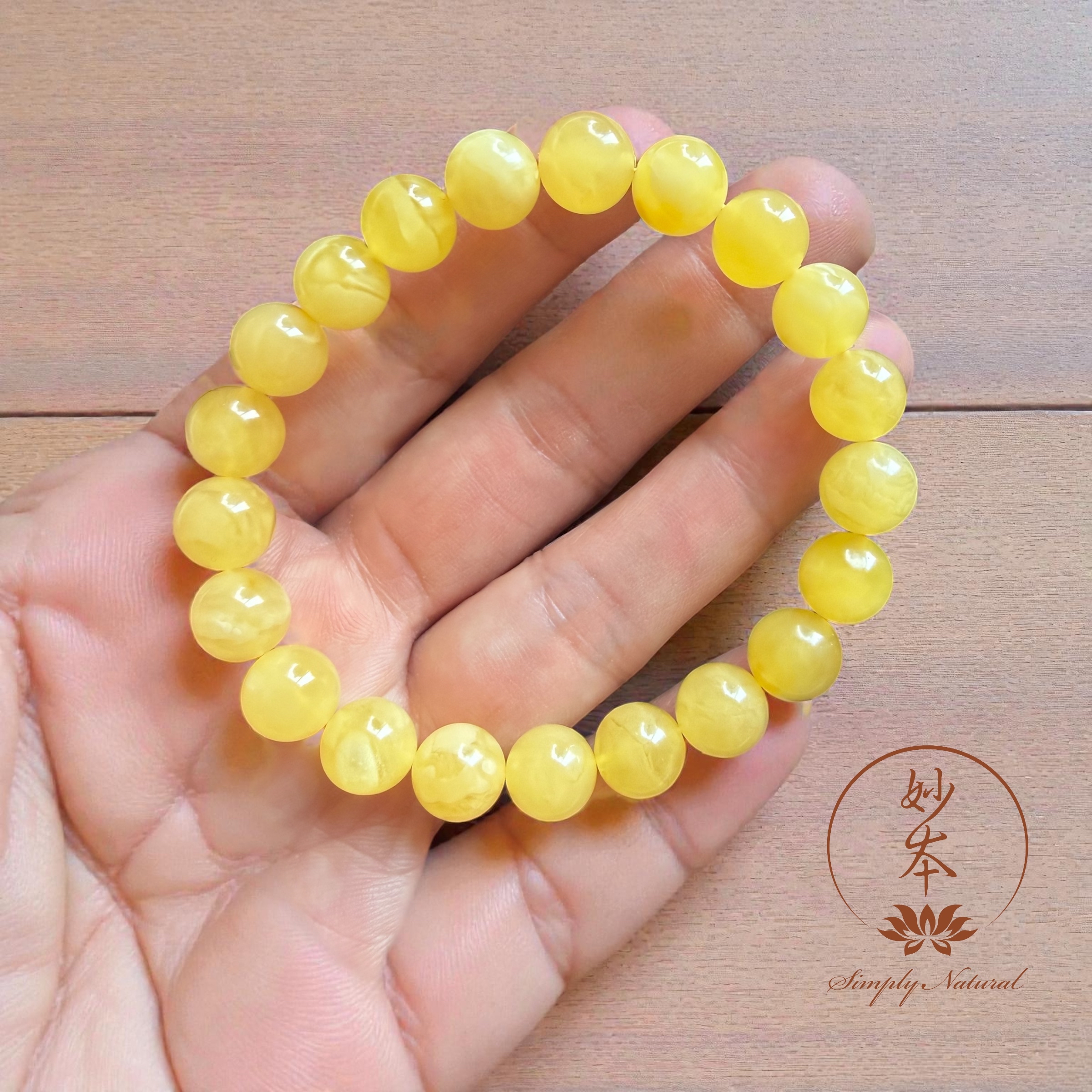 *預訂 8mm 波羅的海蜜蠟手串2月中寄出（護法殿加持）