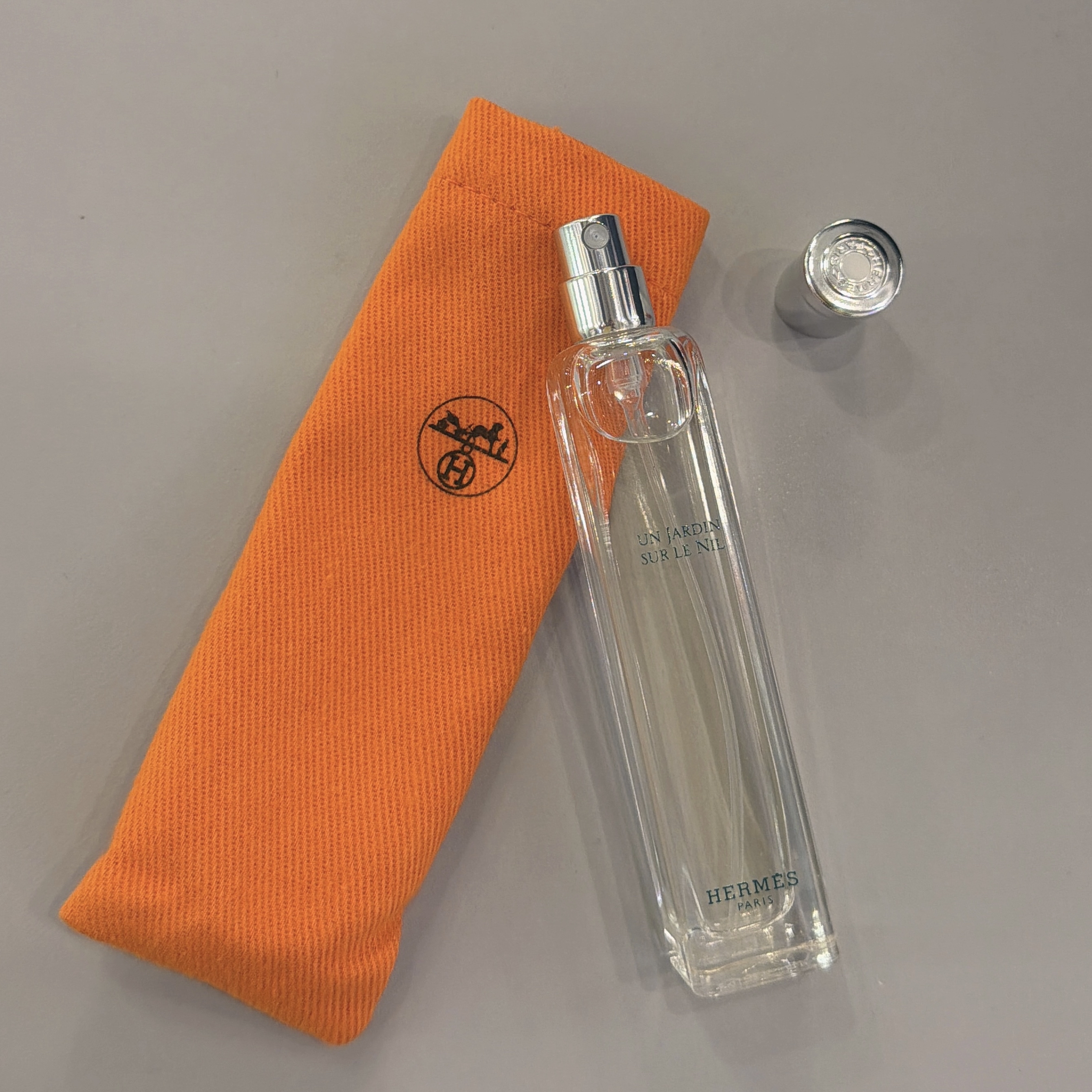 HERMES Un Jardin Sur Le Nil Eau De Toilette 愛馬仕 尼羅河花園淡香水15ml（附橙色布袋）