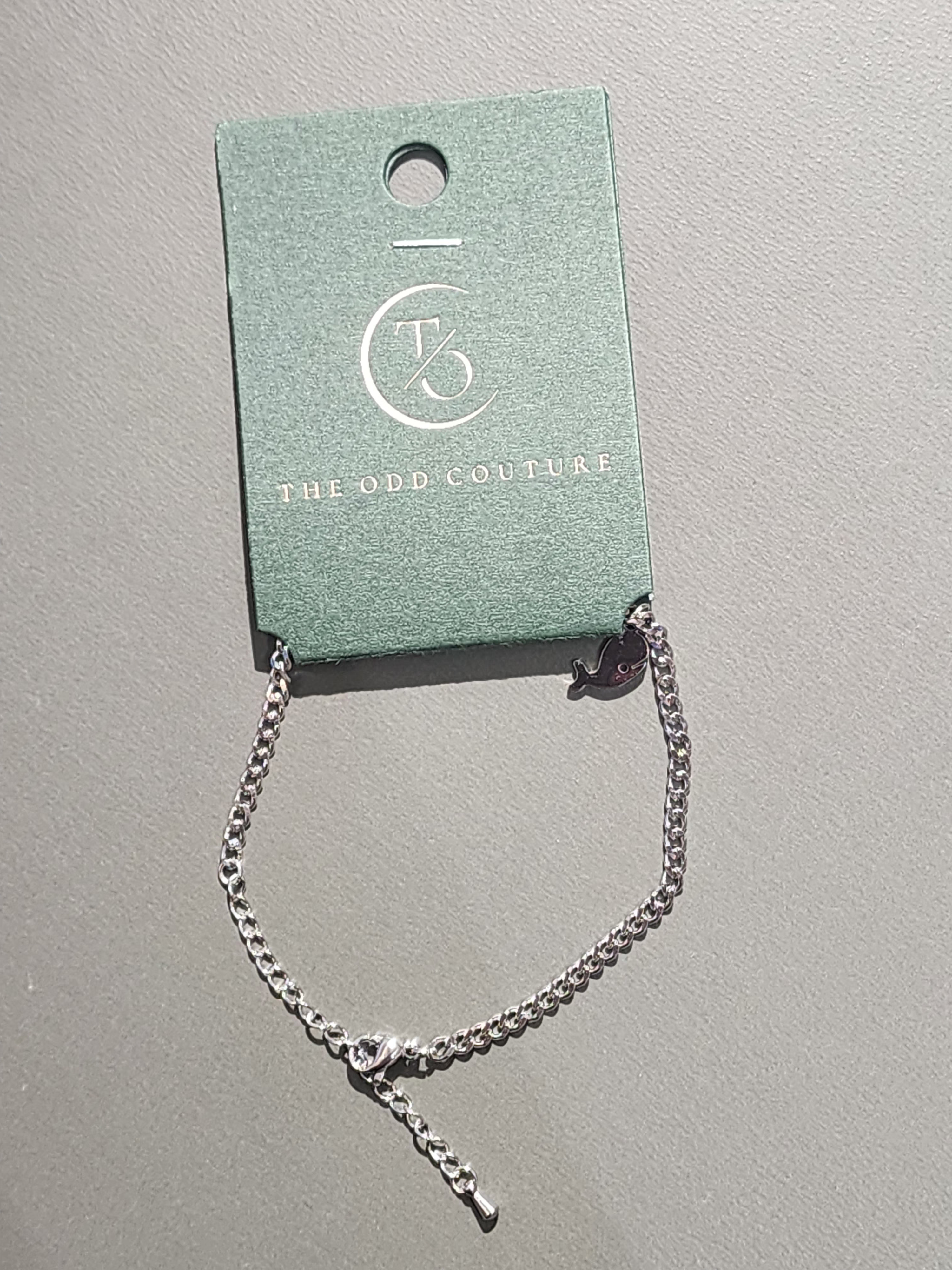 A813 Whale of Wish Bracelet (Silver)