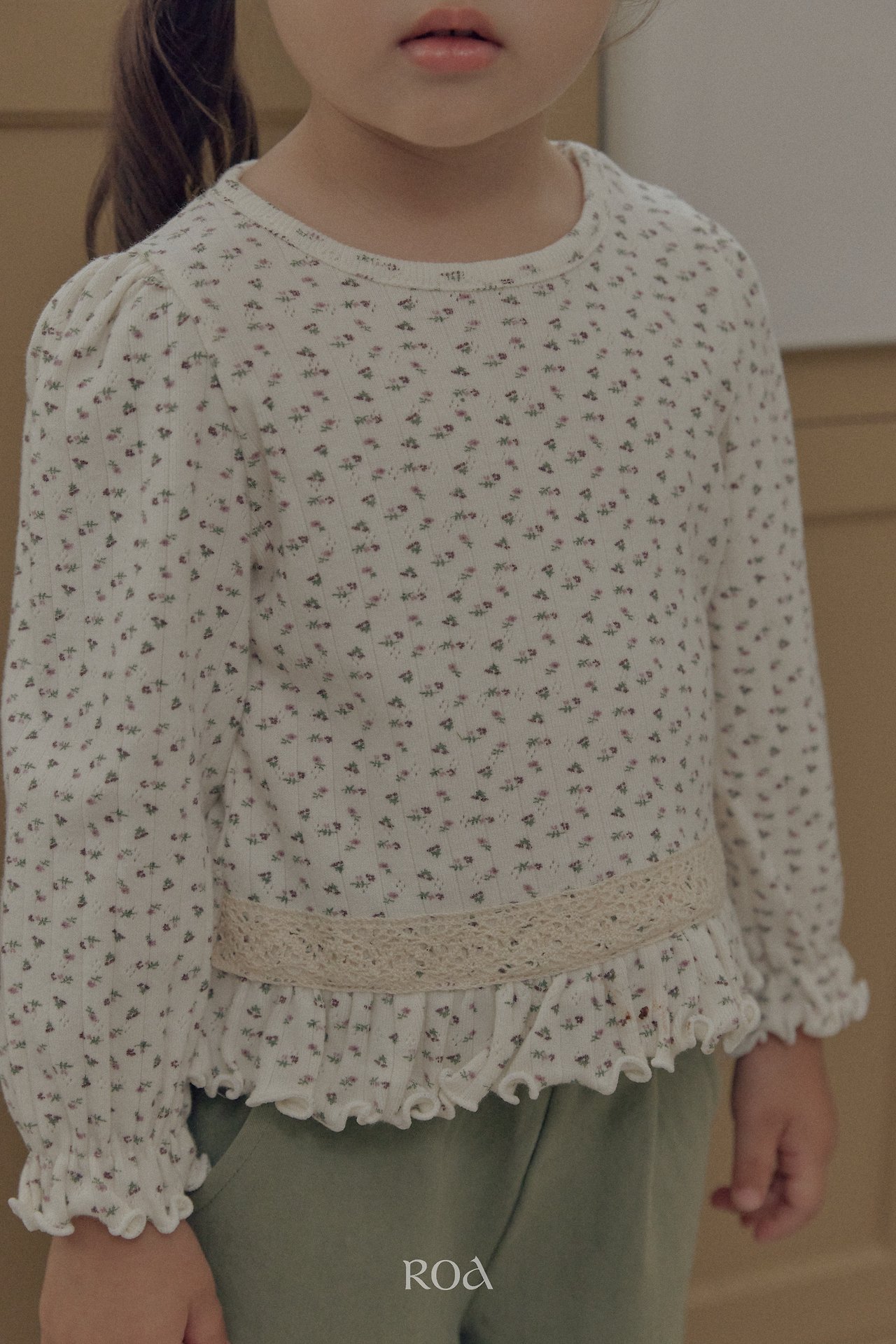 Roa Lily Intarsia Tee