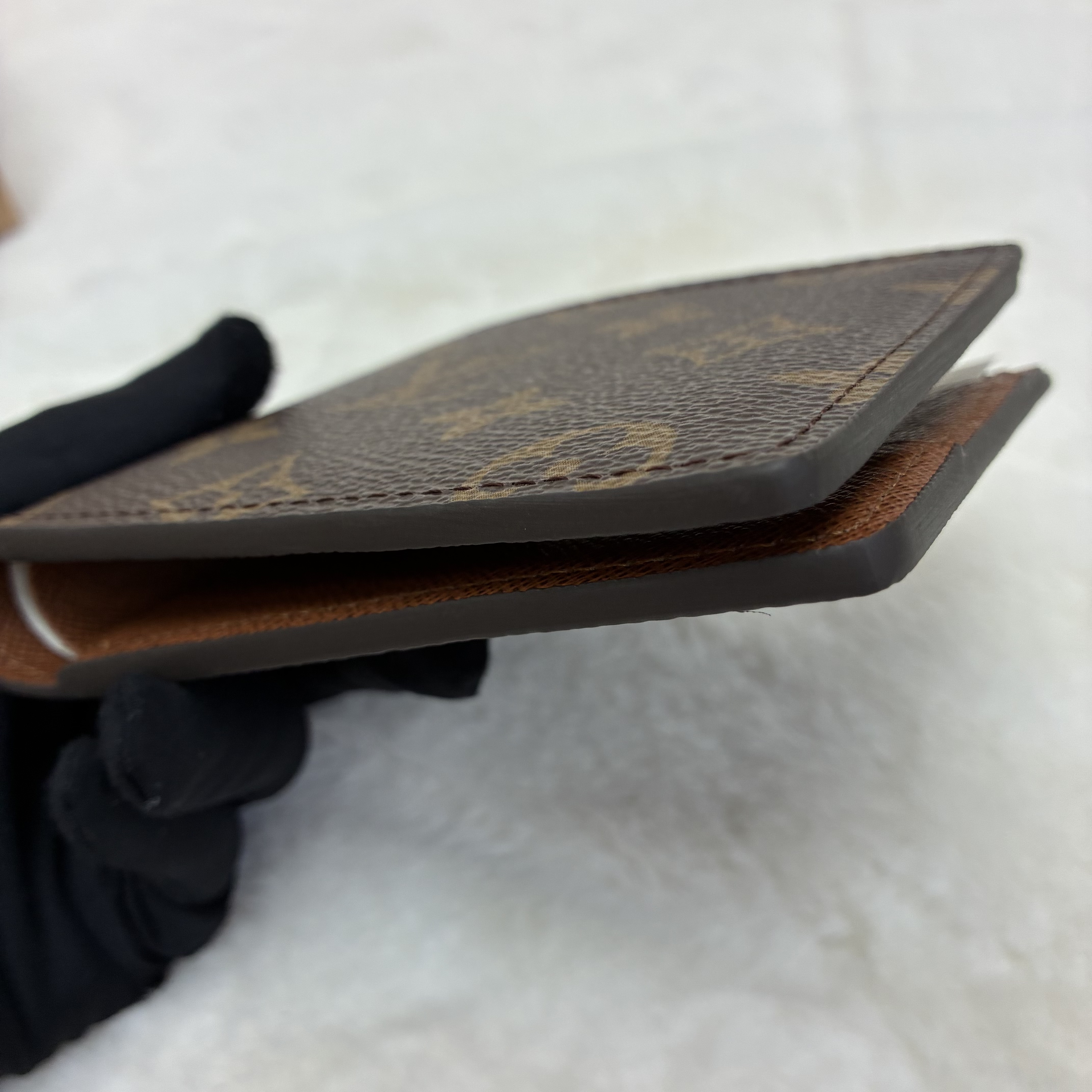 LOUIS VUITTON Multiple 經典印花Logo Monogram 帆布 「合獎勵自己禮物」 LV 短銀包