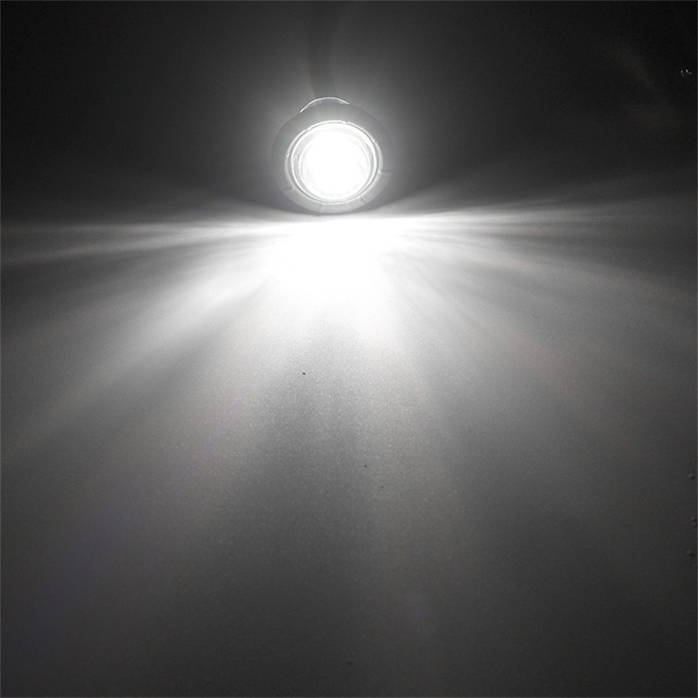 10x  LED卡車 貨車邊燈 白色 UB0263