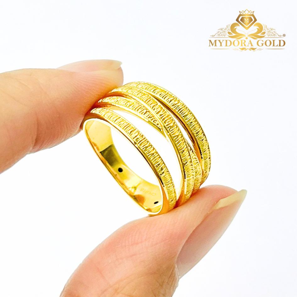 MYDORA Cincin Nabila Full Gold Liner (5G) l EMAS 916/22K