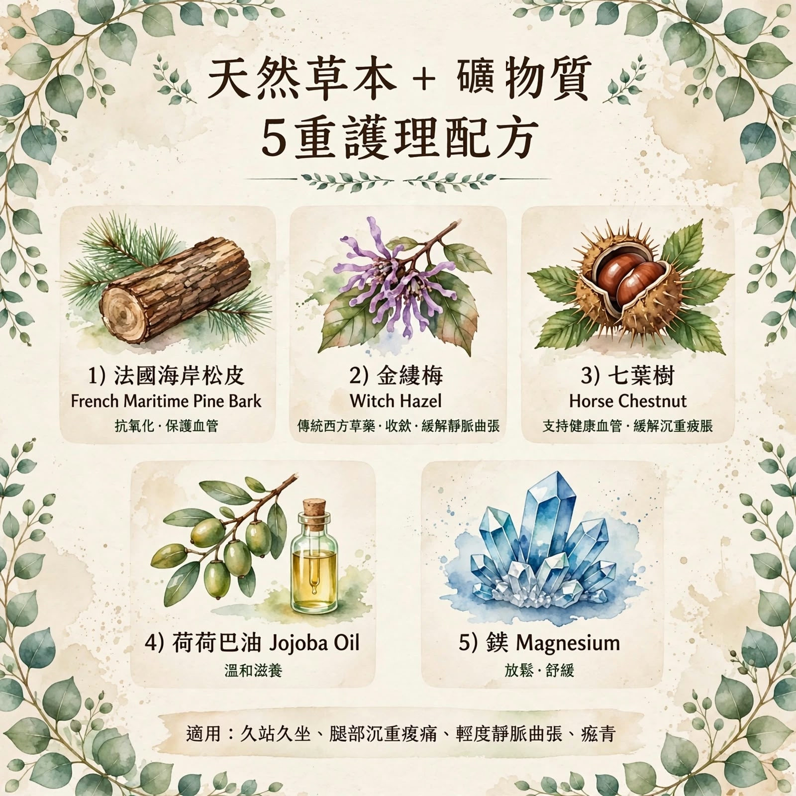 澳洲皇牌 Caruso's 靜脈曲張美腿按摩膏 75g
