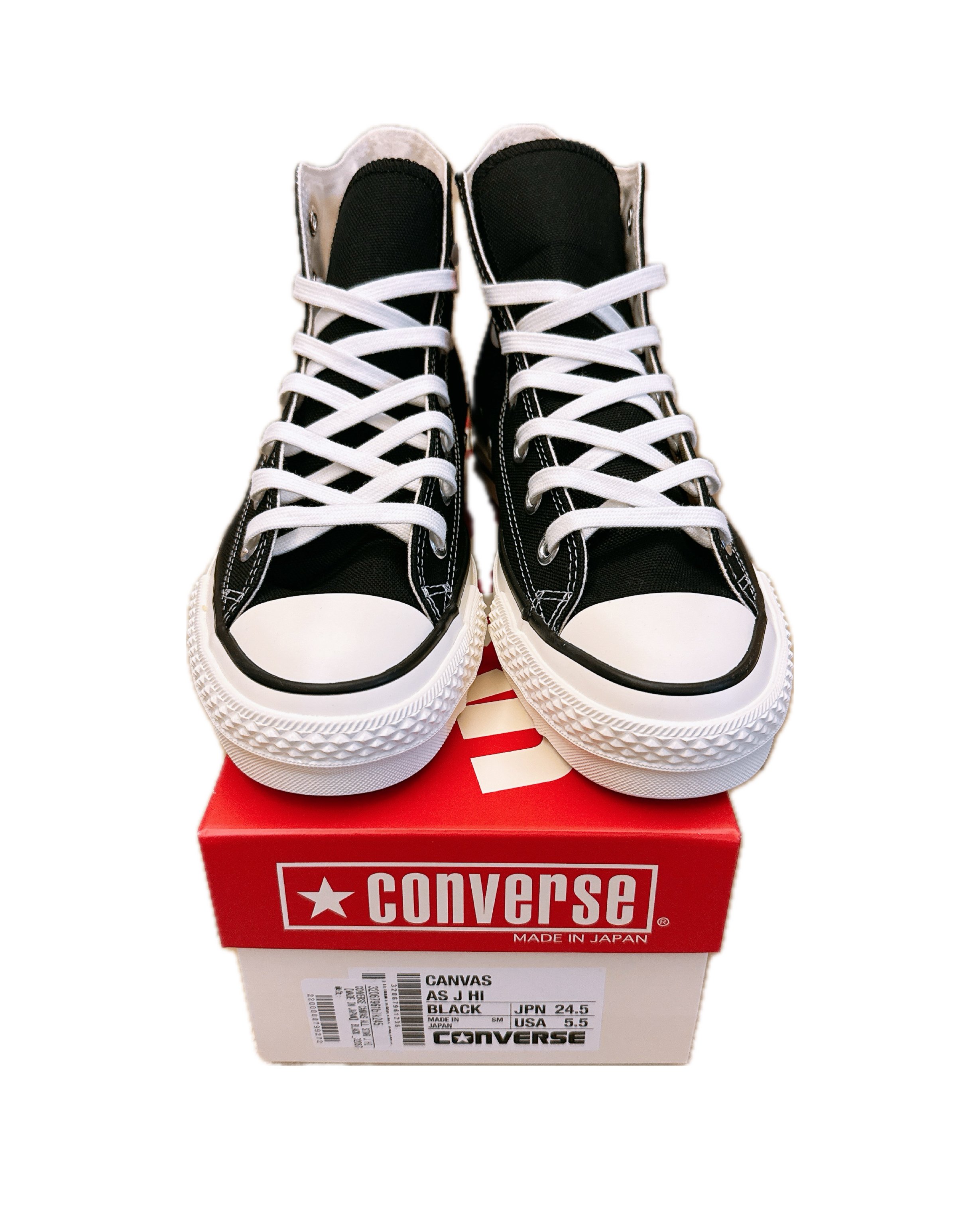 代購【 日本 直送 日本製 Converse CANVAS ALL STAR J HI | Made in Japan | 男女兼用 unisex】﻿