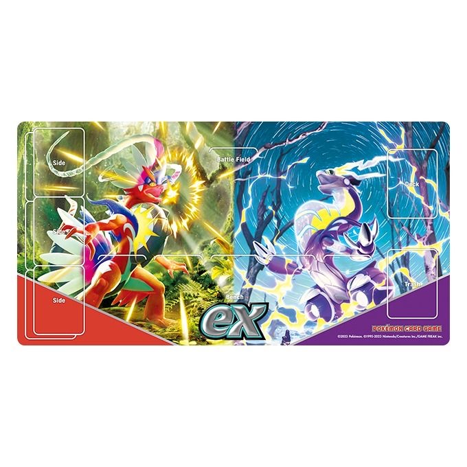 PTCG 寶可夢橡膠對戰桌墊 【朱紫】