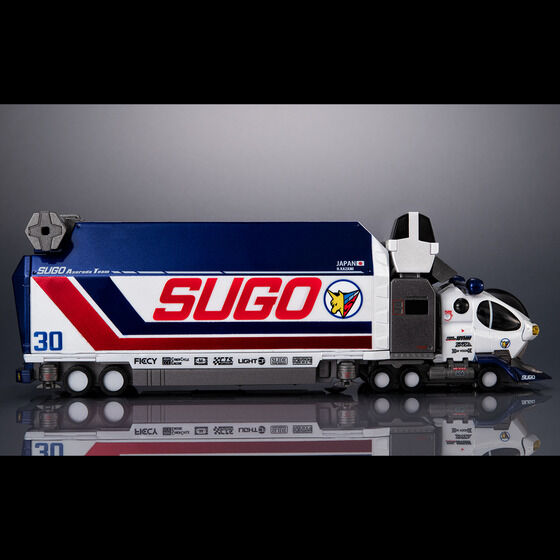 (預訂訂金 $300) (總價 $895) MegaHouse C.F.C. -HE- DX Cyber​​ Formula Collection -Heritage Edition- Sugolegerd 10V5000 & Super Asurada 01 Circuit Mode CFC -HE- DX 新世紀GPX 高智能方程式 菅生車隊運輸維修車 10V5000 & 超級雷神 01 Circuit Mode 套裝 (行版)