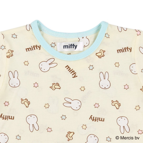 🇯🇵預訂 日本直送🇯🇵 Miffy藍邊滿印包腹短袖家居服上下套裝