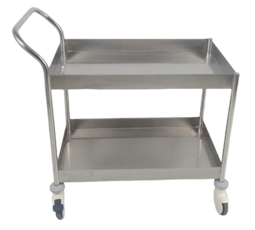 AD-T01 Two-layer Stainless Steel Trolley 兩層不銹鋼手推車 (For inquiry only 此產品需報價)