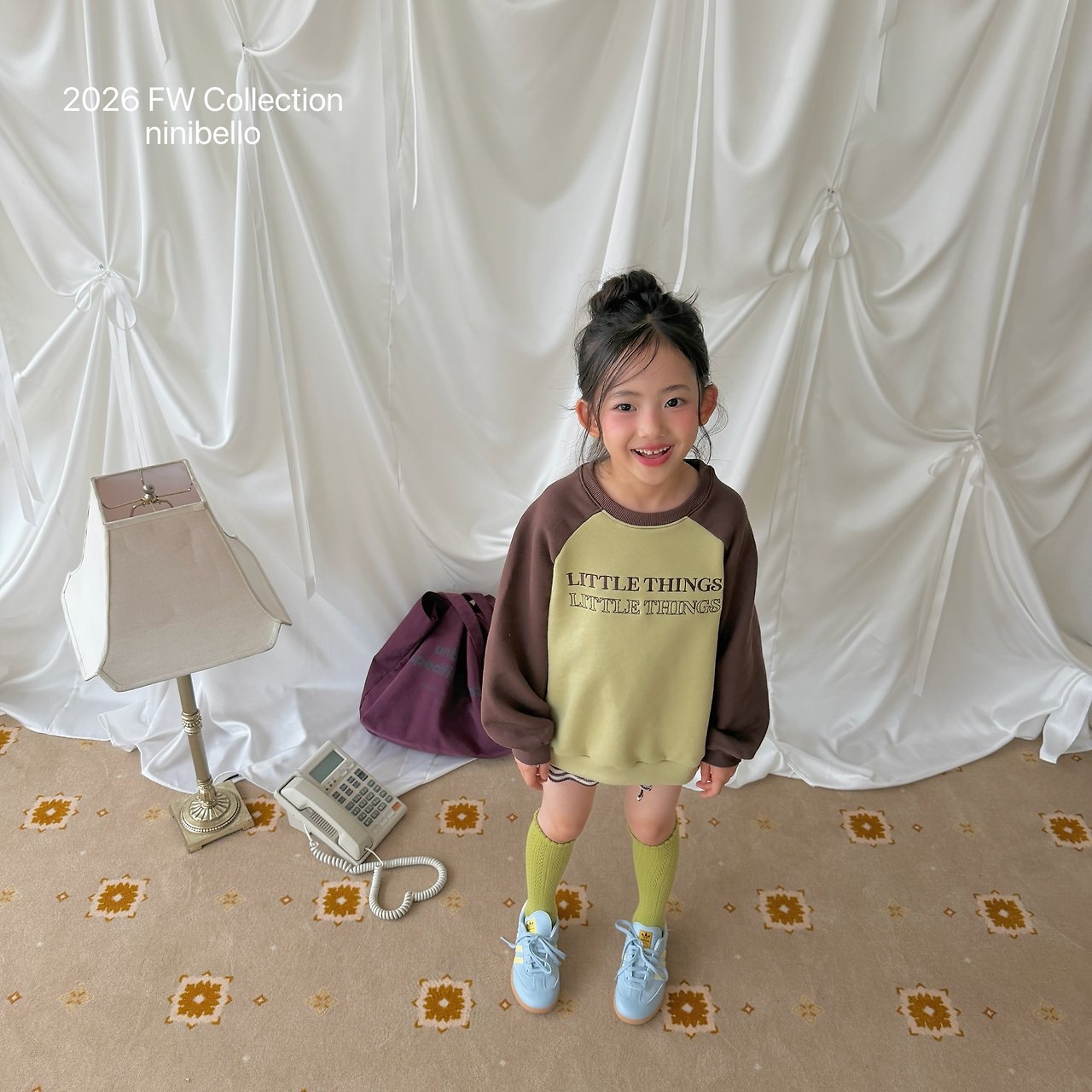 Ninibello | Little Raglan Sweatshirt 