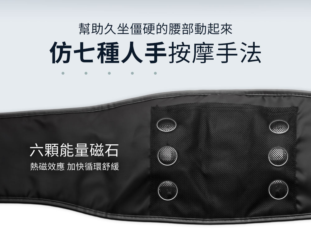3ZeBra 呼呼腰 氣囊熱敷腰部按摩器