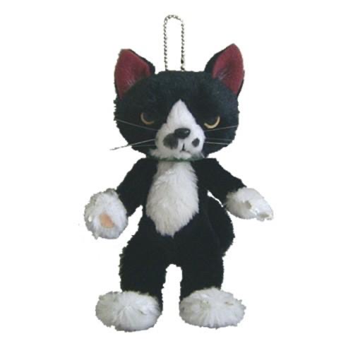 scratch貓公仔(黑白貓)