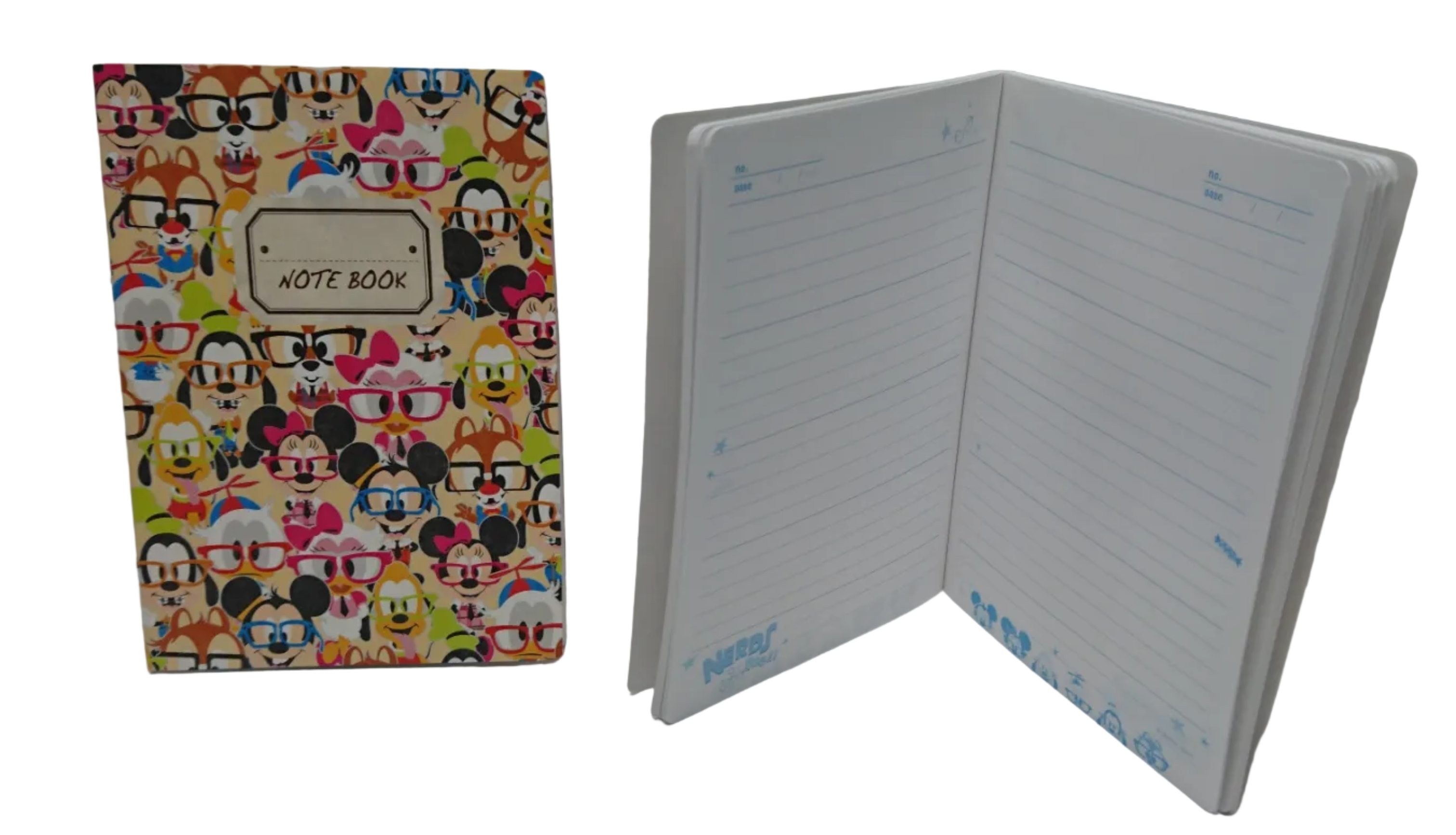 A5加厚定頁筆記 Mickey And Friends (DPNA-2511A)
