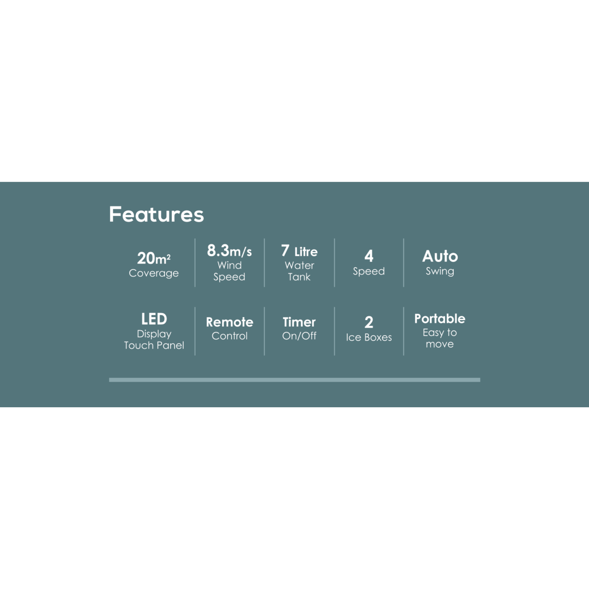 Alpha 7L Breez Portable Air Cooler (Breez)