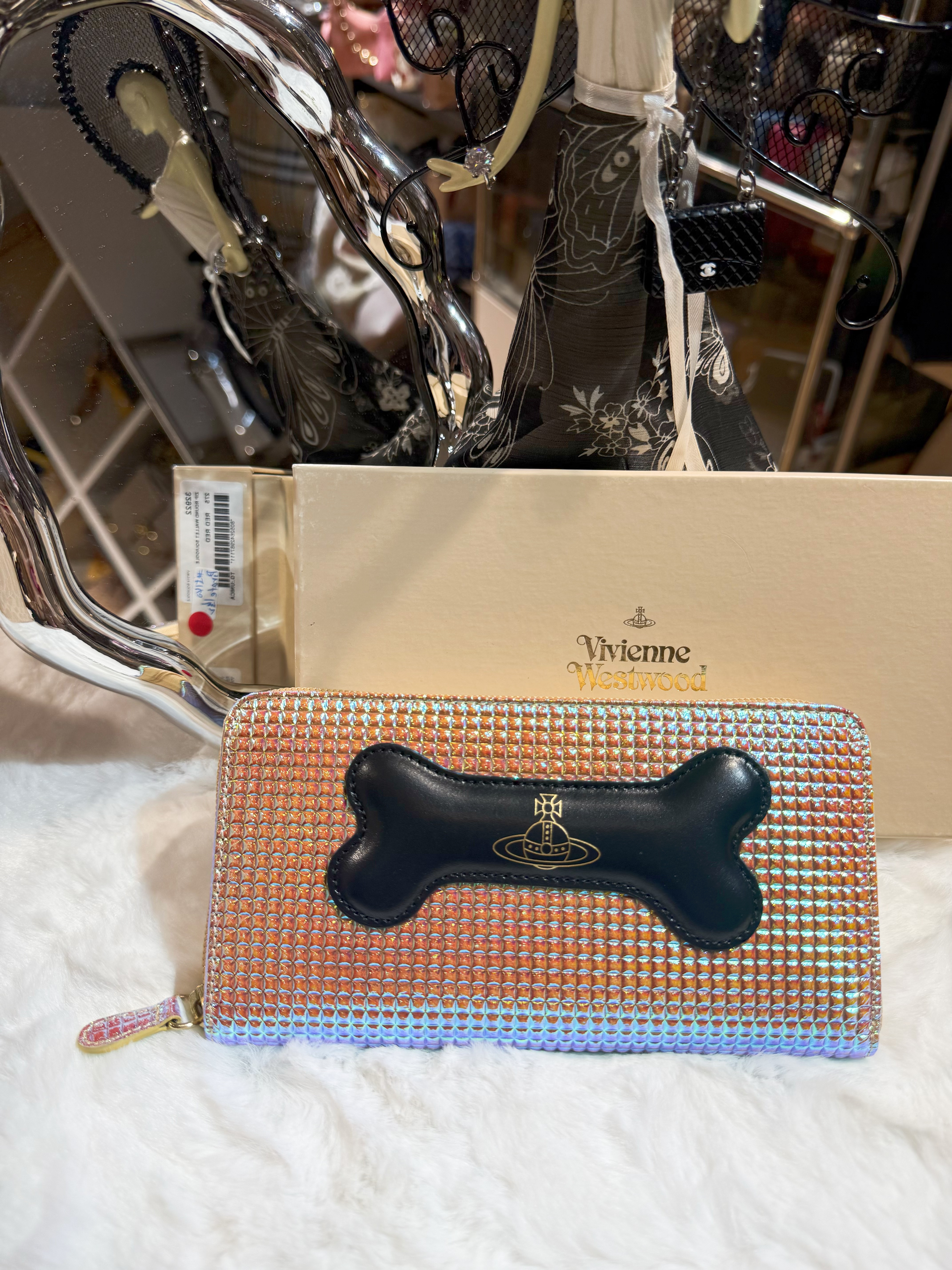 VW zip wallet 5140/dino/bone