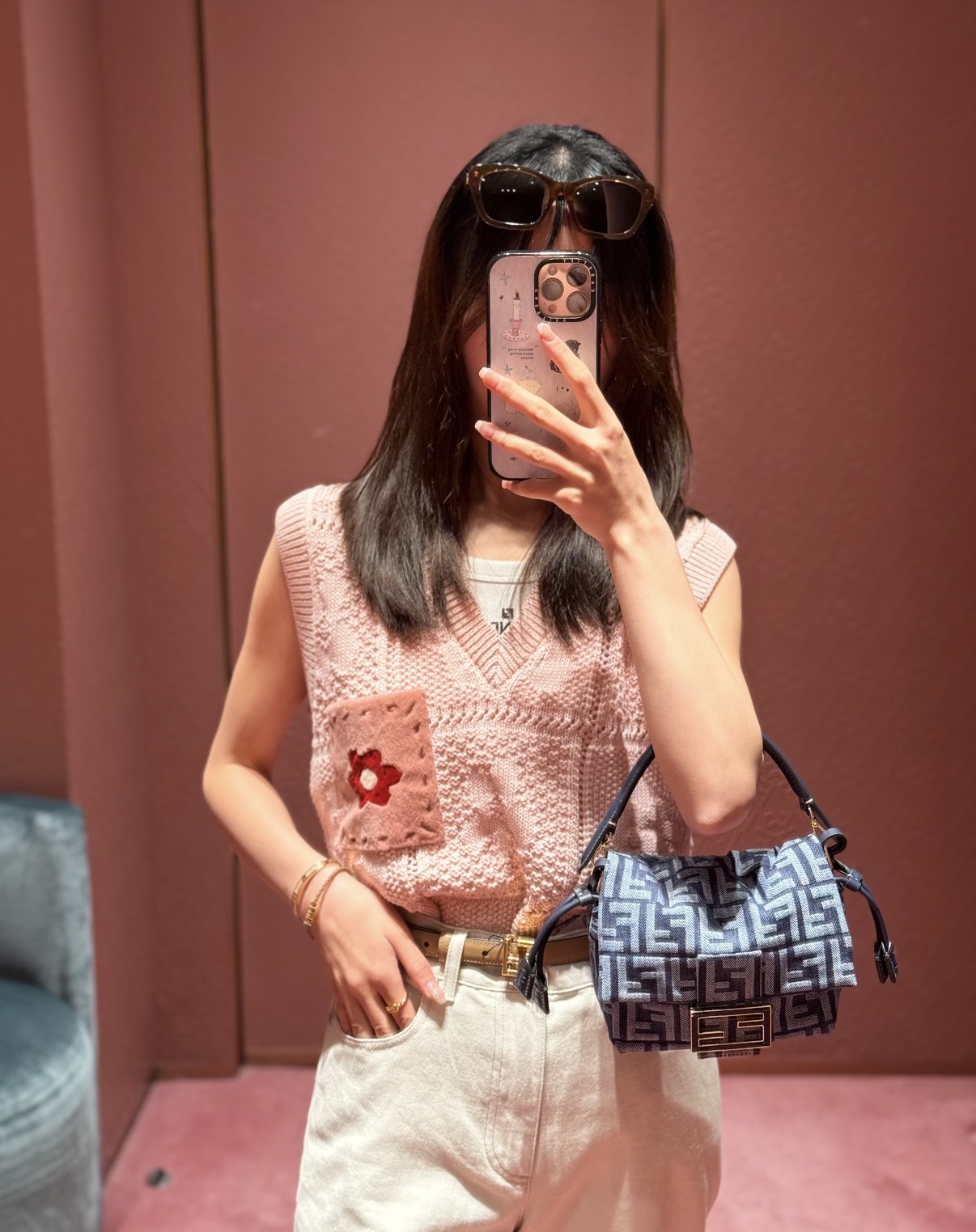 精選貨品優惠🍒訂貨📮Fendi Mamma Baguette Small  Size 16x13x10cm