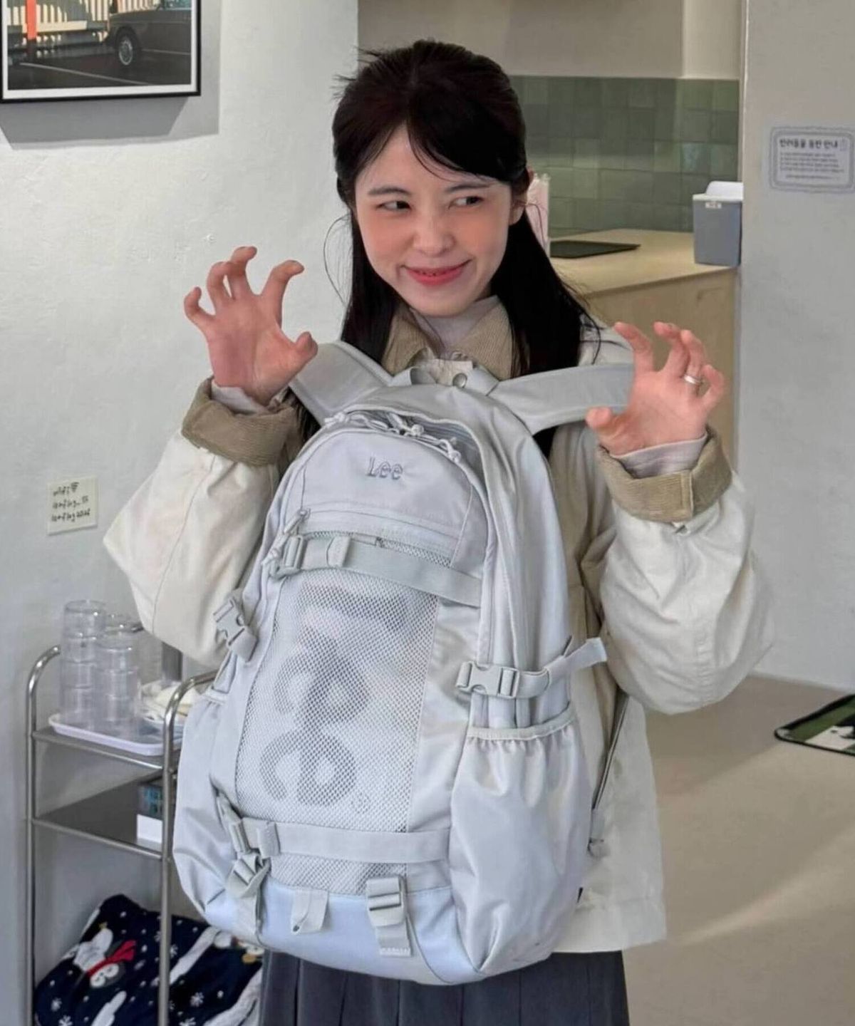 🇰🇷訂購｜LEE｜NCT 재민 PICK｜Airy Backpack 22L 2色 