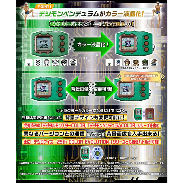 數碼暴龍超代彩色機4風之守衛（綠黑）