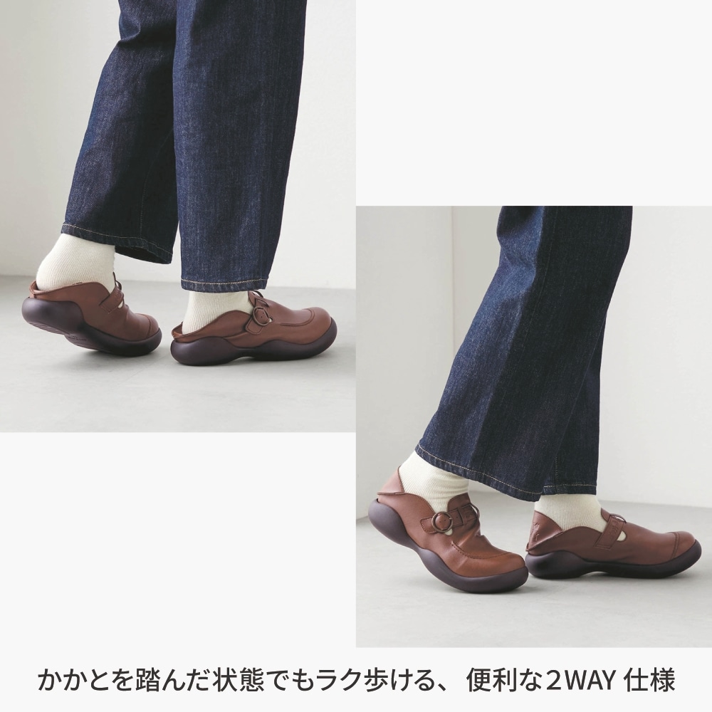 🆕【⭐訂購⭐】 🇯🇵日本直送 🌀#日本製 #Disney 人造皮 2-way 套腳鞋🌀[ELGD-0105][260820]