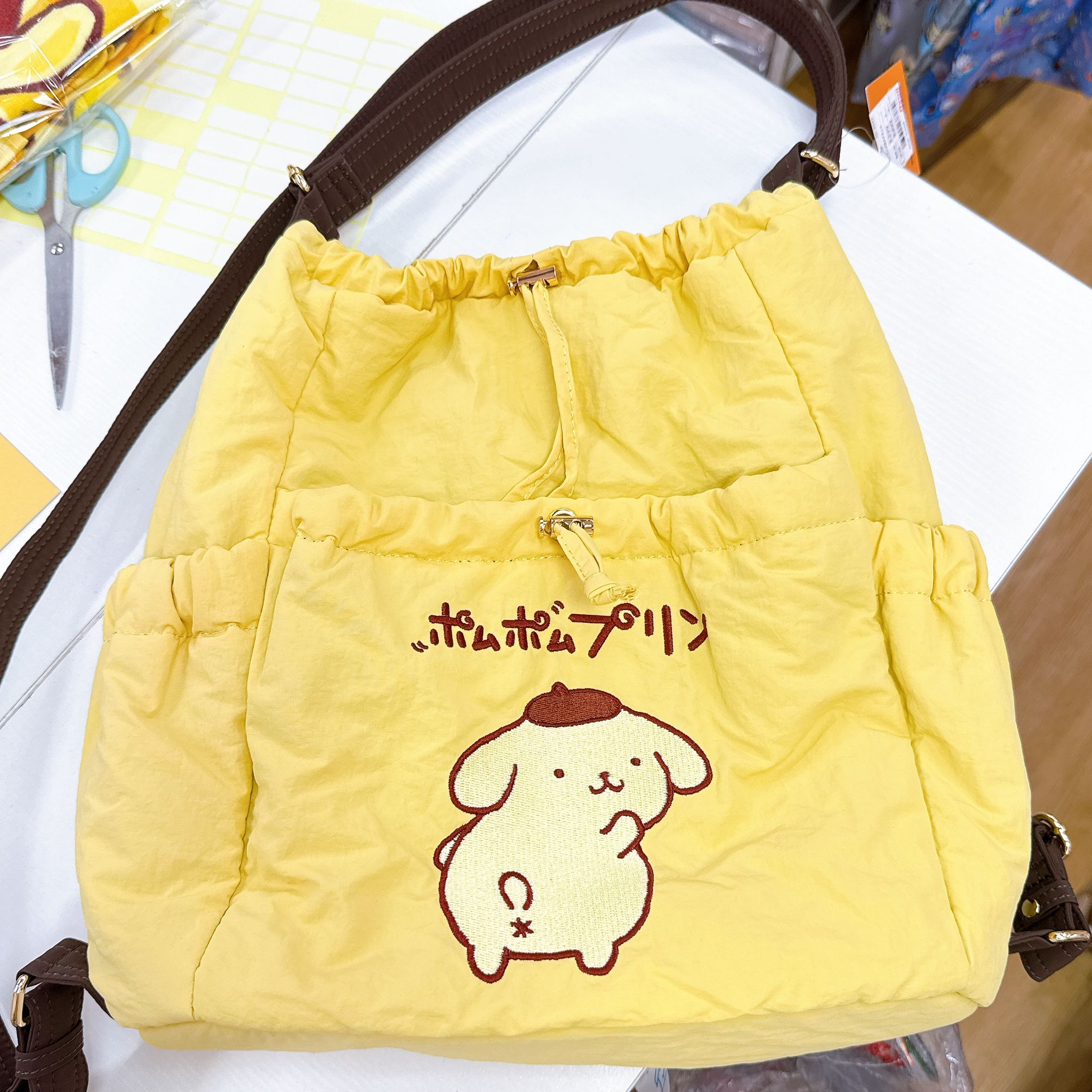 日本直送布甸狗30周年系列 三用背囊則孭袋斜孭袋