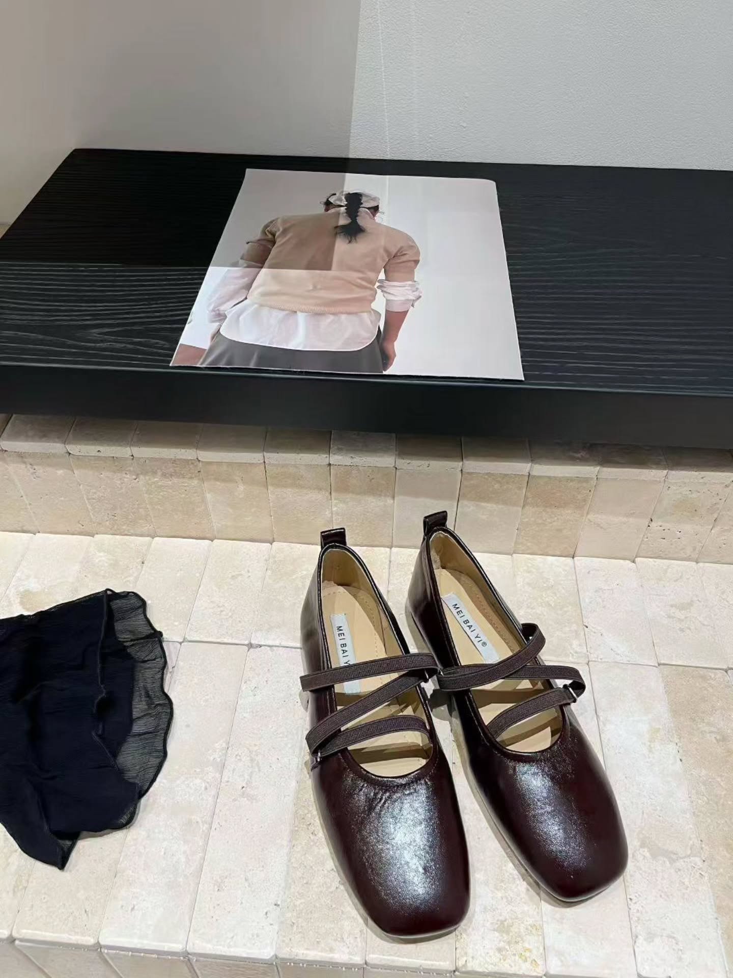 6638-110 交叉双带玛丽珍 🇨🇳