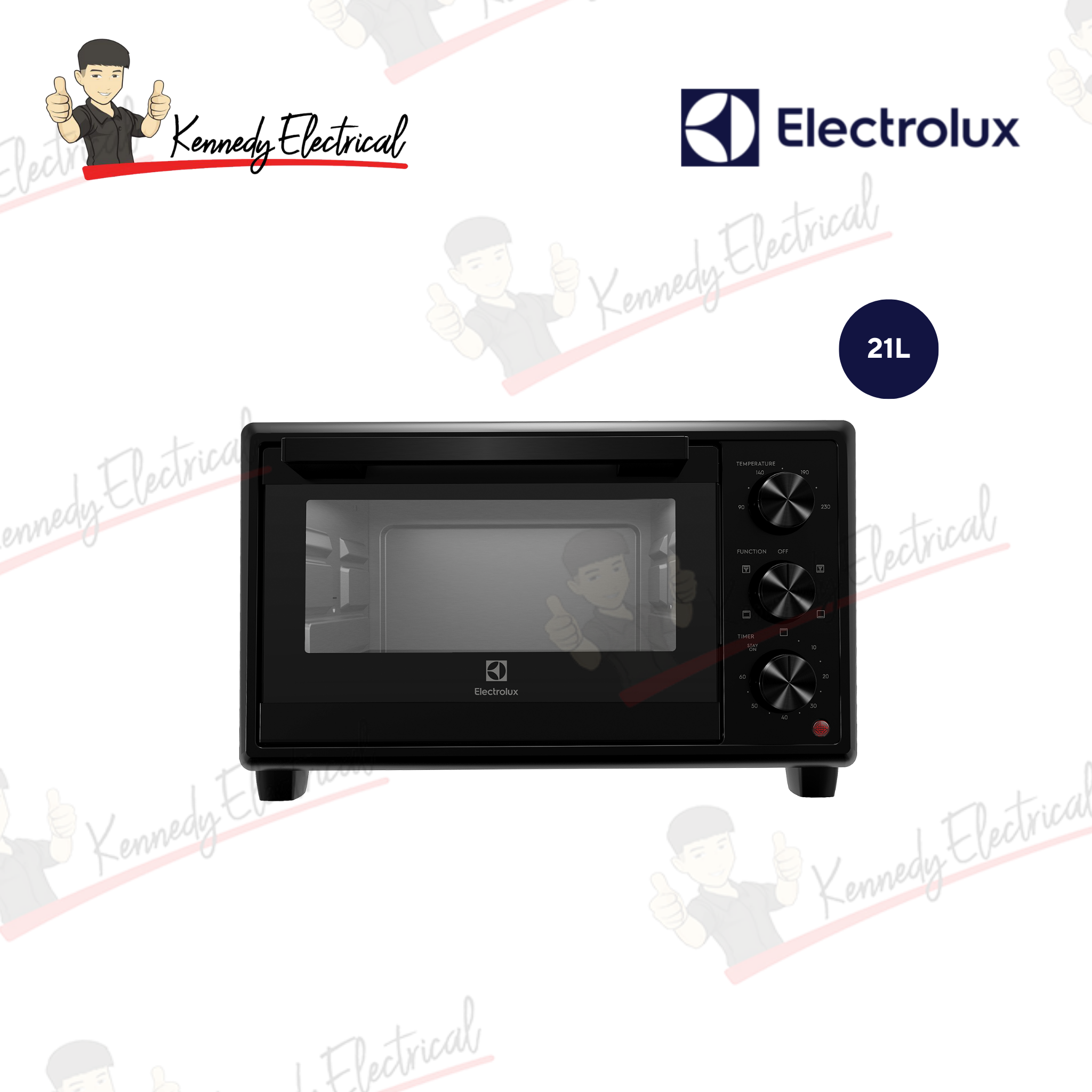 Electrolux 21L Oven Toaster with Convection Function (EOT2115X)