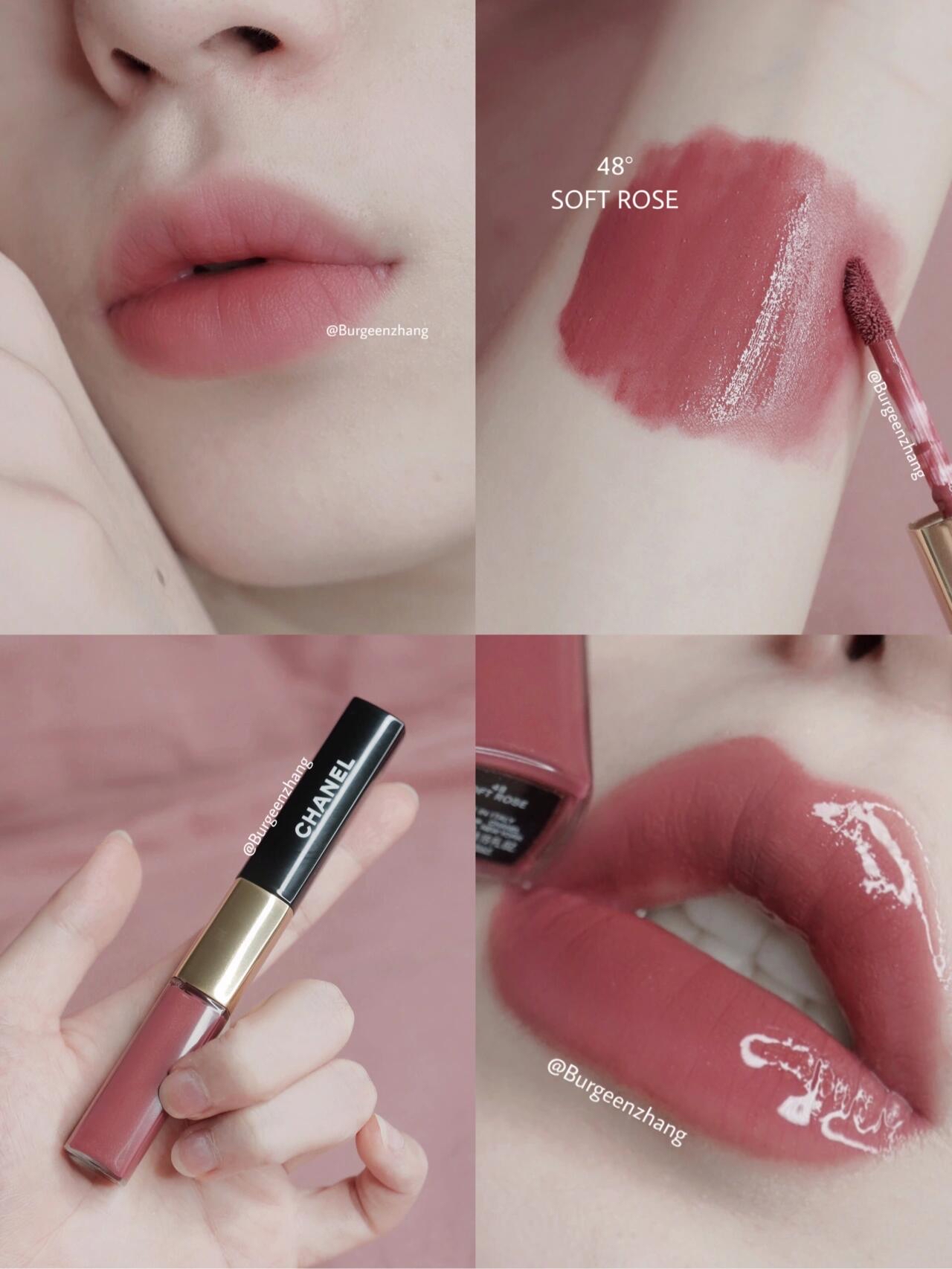 Chanel 香奈兒 雙頭唇釉 #48 Soft rose
