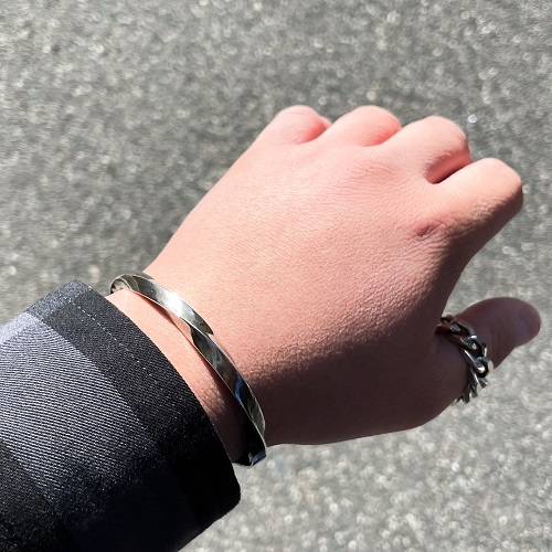 楽天市場】mollive HEAVY OZ SV HEAVY SIGNET BRACELET. : C-G