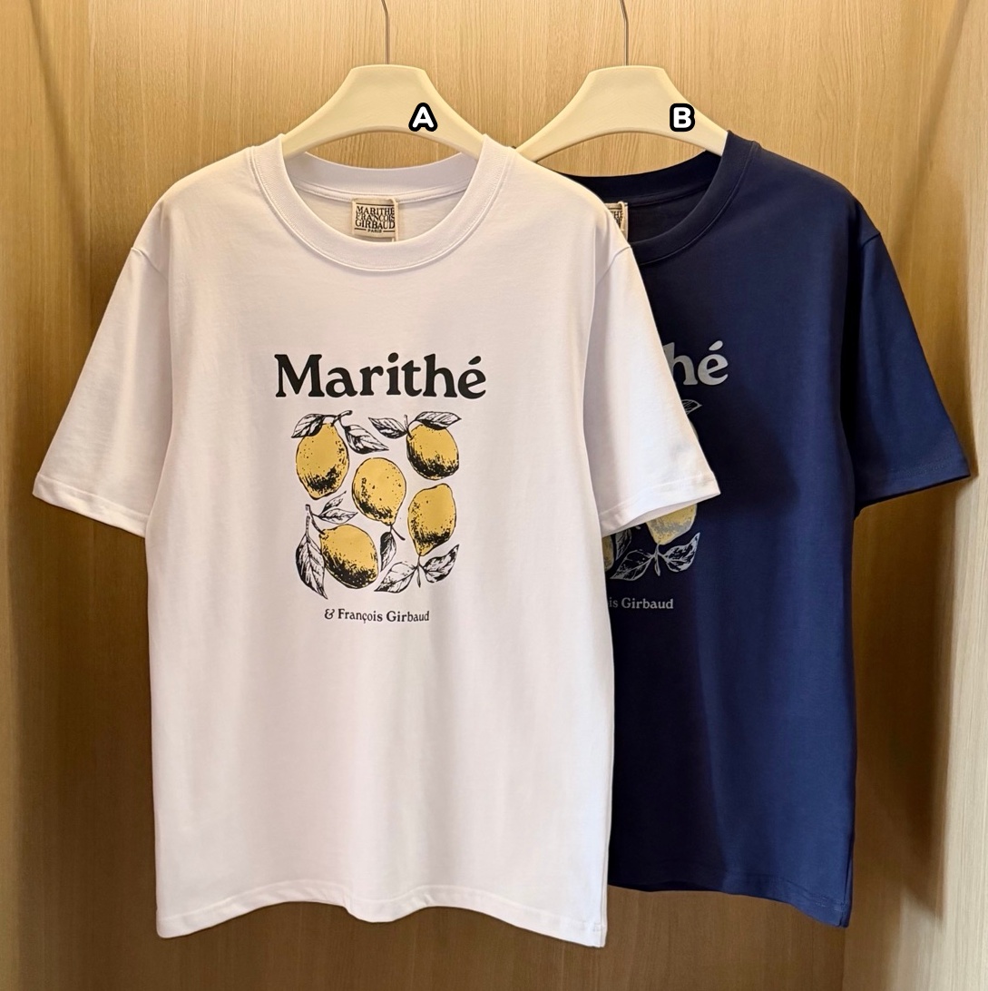 韓國🇰🇷 Marithe (MFG) 檸檬印花短袖Tee