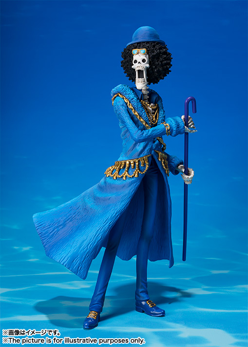 海賊王 20th 週年紀念 Figuarts Zero 骨仔 布魯克 PVC One piece figure