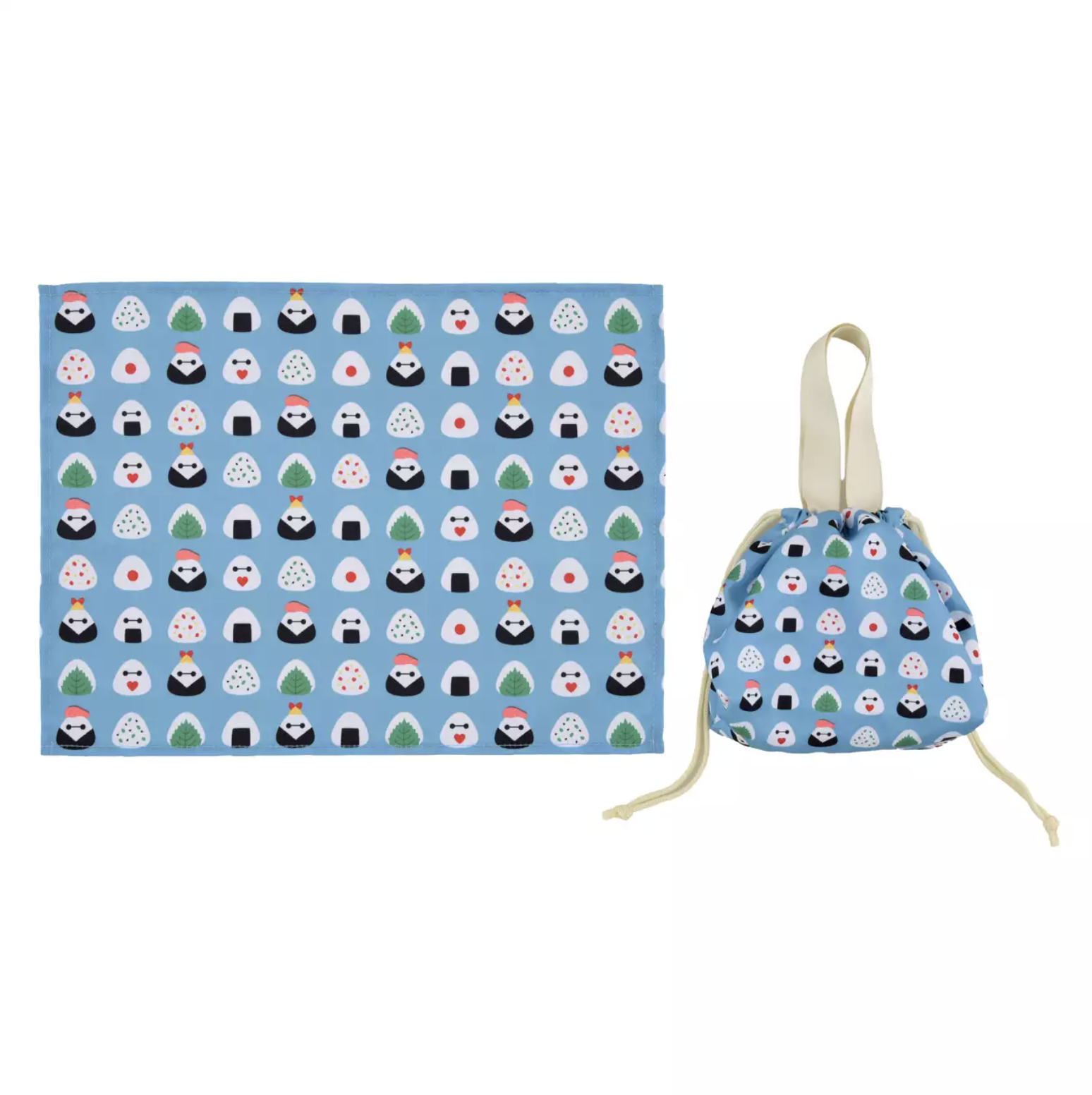 預訂 Baymax 飯團系列 餐巾 吊飾 午餐盒 餐墊連索繩袋set 食物盒 午餐袋