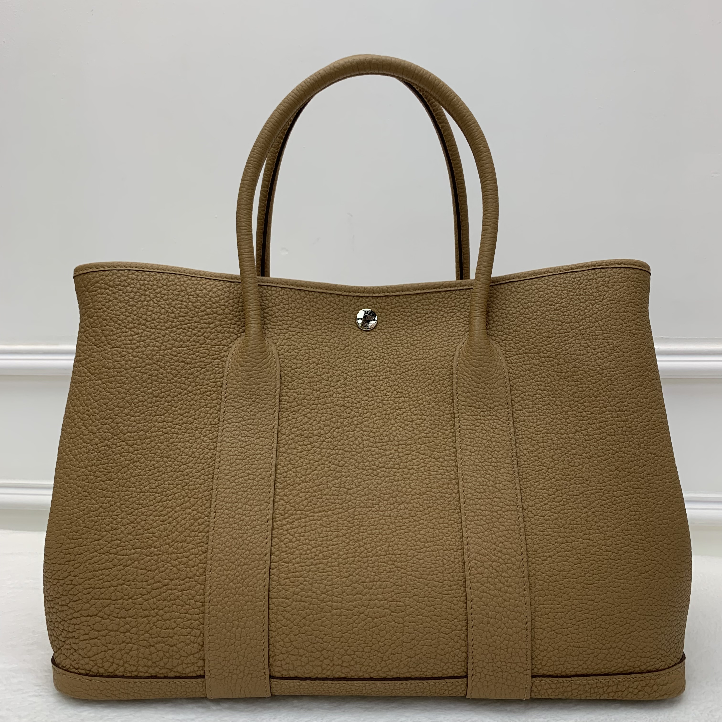 經典熱賣🤎Hermes餅乾色 Garden Party 36