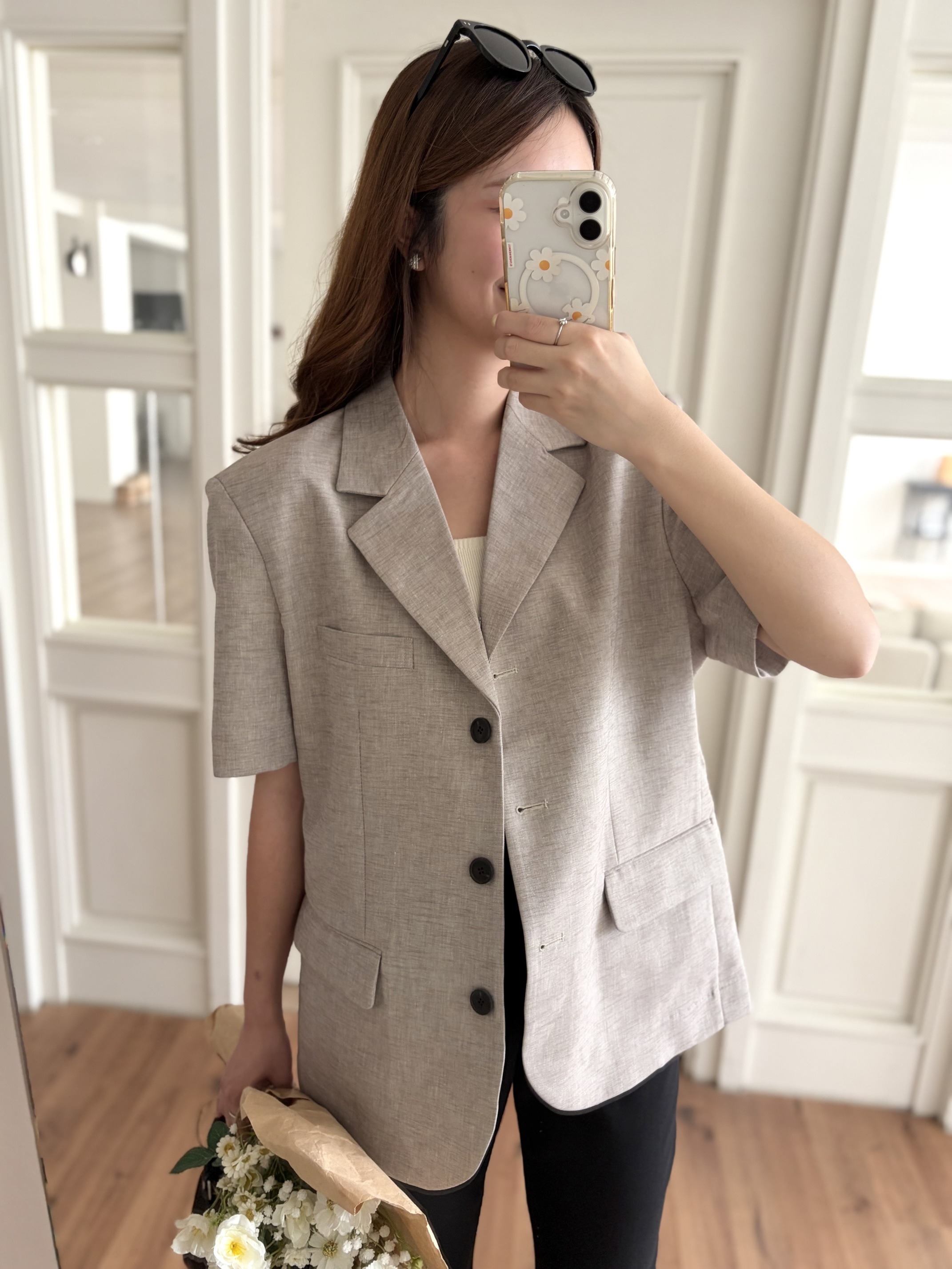 The Oversized Oatmeal Blazer