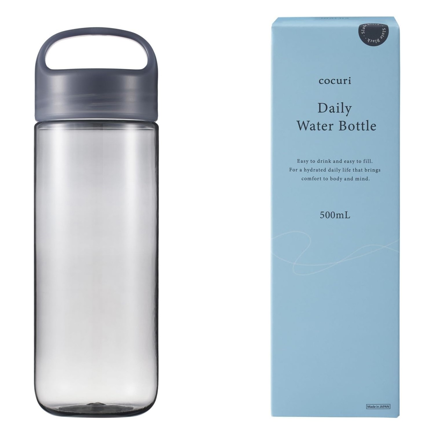 🔥🔥【日本製《MARNA》cocuri Daily 無膠圈輕量水樽】500ml