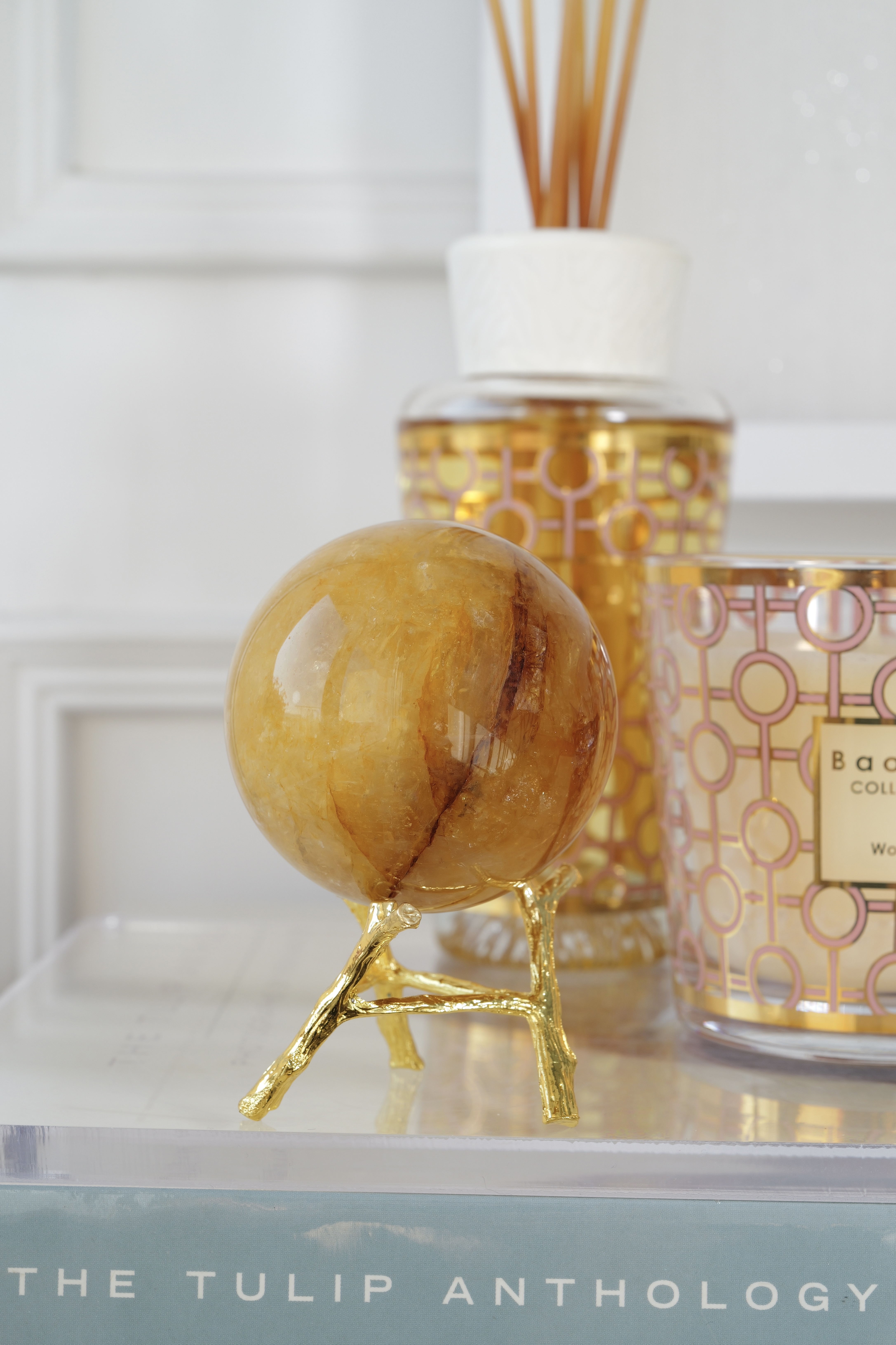 ꧁ 6.2cm Golden Healer Quartz ꧂ GH.1225C10GMA9-RA27*5EM -