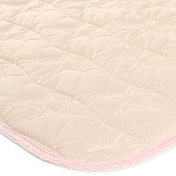 🇯🇵預訂 日本直送🇯🇵粉紅色涼感星形絎縫床墊70x120cm