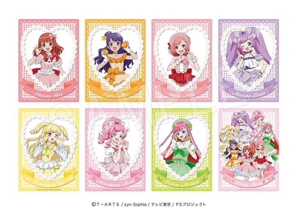 星光系列 Pretty Series × 果實園聯乘 閃畫板 Fruits gingham ver. #P-PIG0219 [中外鉱業] (PRE-ORDER) [2026/11]
