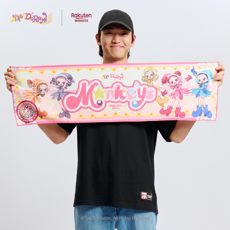小魔女DoReMi 台灣樂天桃猿 應援巾 #P-DOG1010 [TW] (PRE-ORDER) [2026/09]