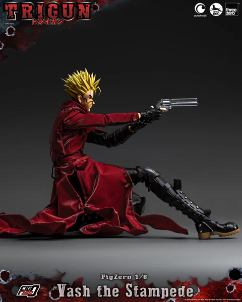 🧲預訂26年第4季：Threezero FigZero  1/6 TRIGUN 《槍神》- Vash the Stampede 威席·史坦畢特 可動figure