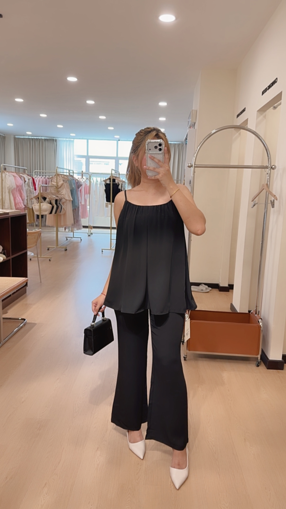 W8769吊带上衣两件套