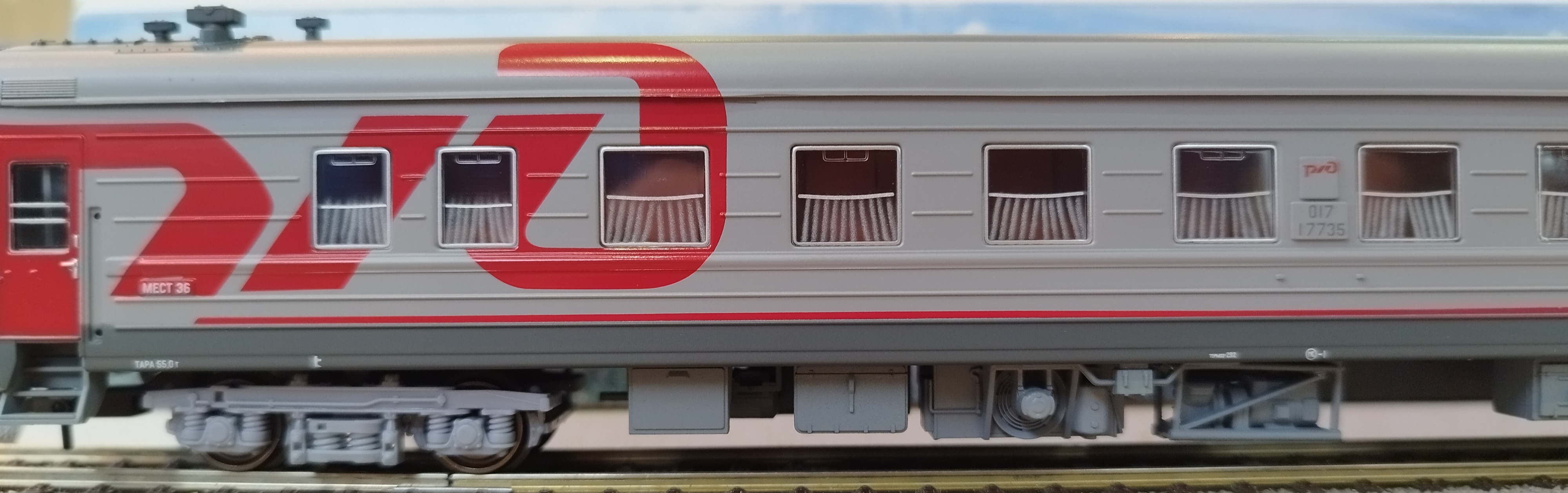 RZD 俄鐵 Russia Railway 6節套HO by Heris