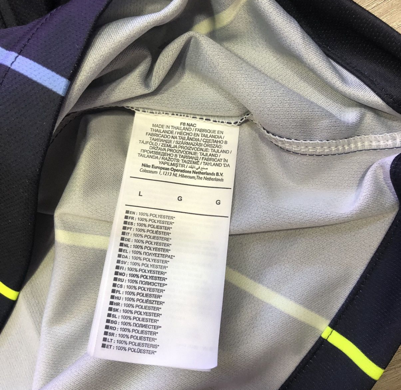 Manchester City 18/19 away shirt #7 Sterling (Bnwt)