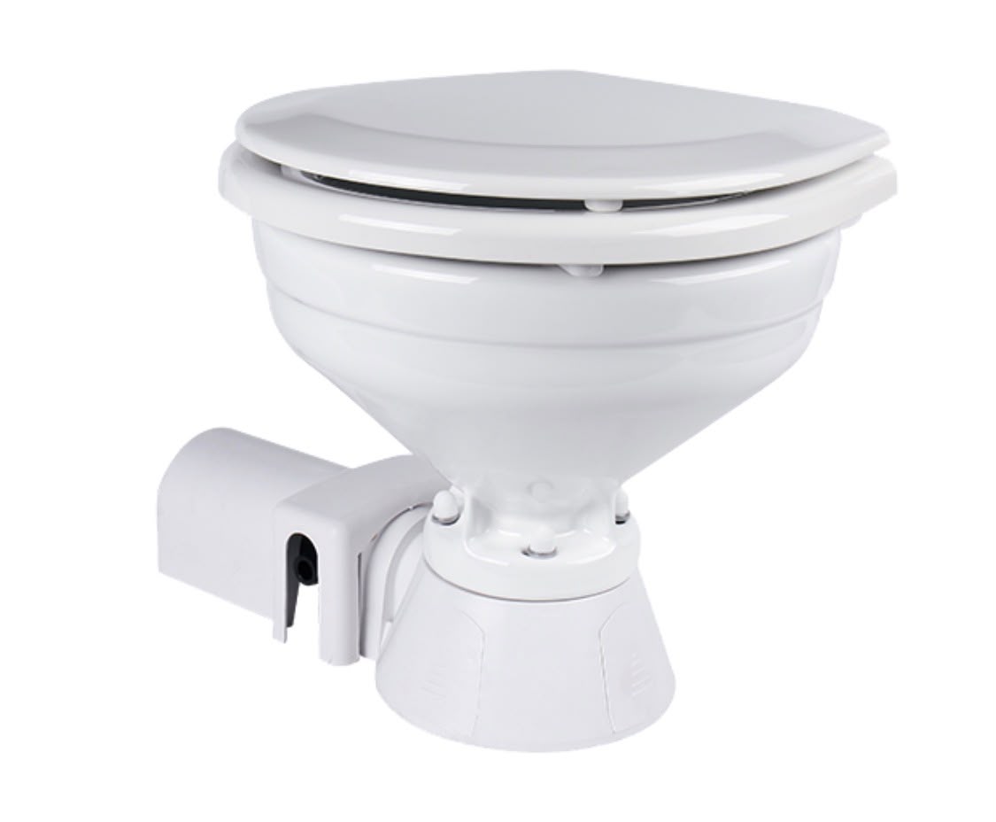 Seaflo Marine Electric Marine Toilet Compact Bowl