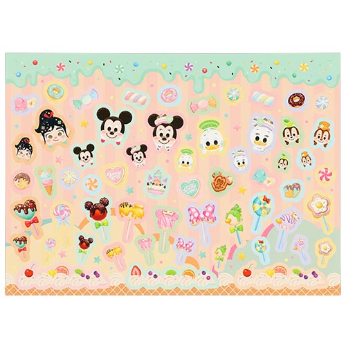 【預訂】TDR Vanellope's Sweets Pop World - sticker set